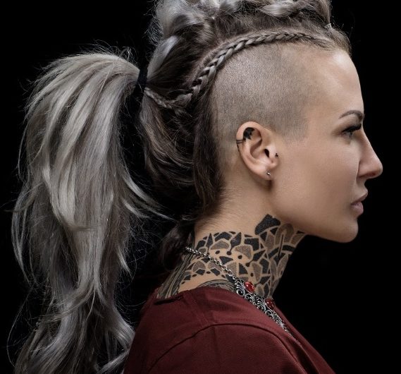 Viking Mohawk Braid Female